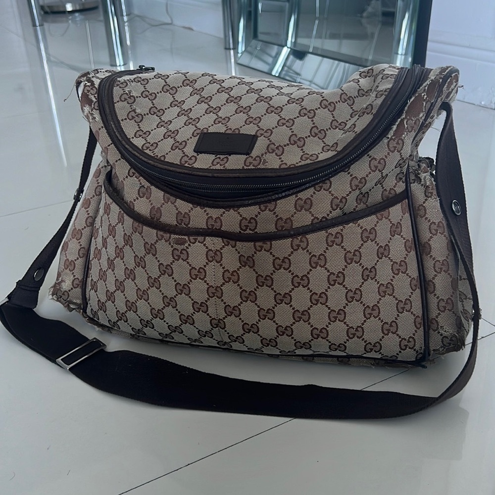 Authentic Gucci Diaper Bag